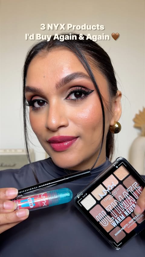 Instagram post by @beautico for Nykaa. Caption reads: [...] Ink Liner It’s exclusively available on....