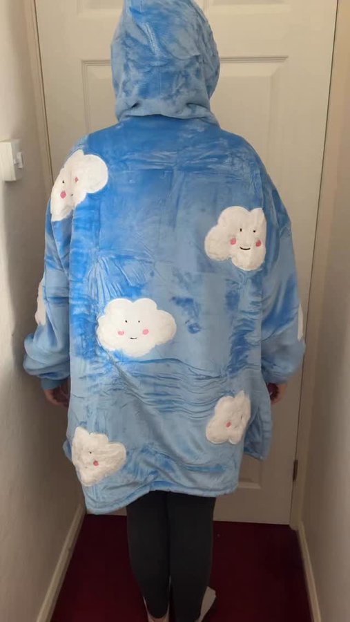 Instagram post by @testandreview2024 for The Oodie. Caption reads: Get Ready to Live in Cozy Comfort With @the_oodie....