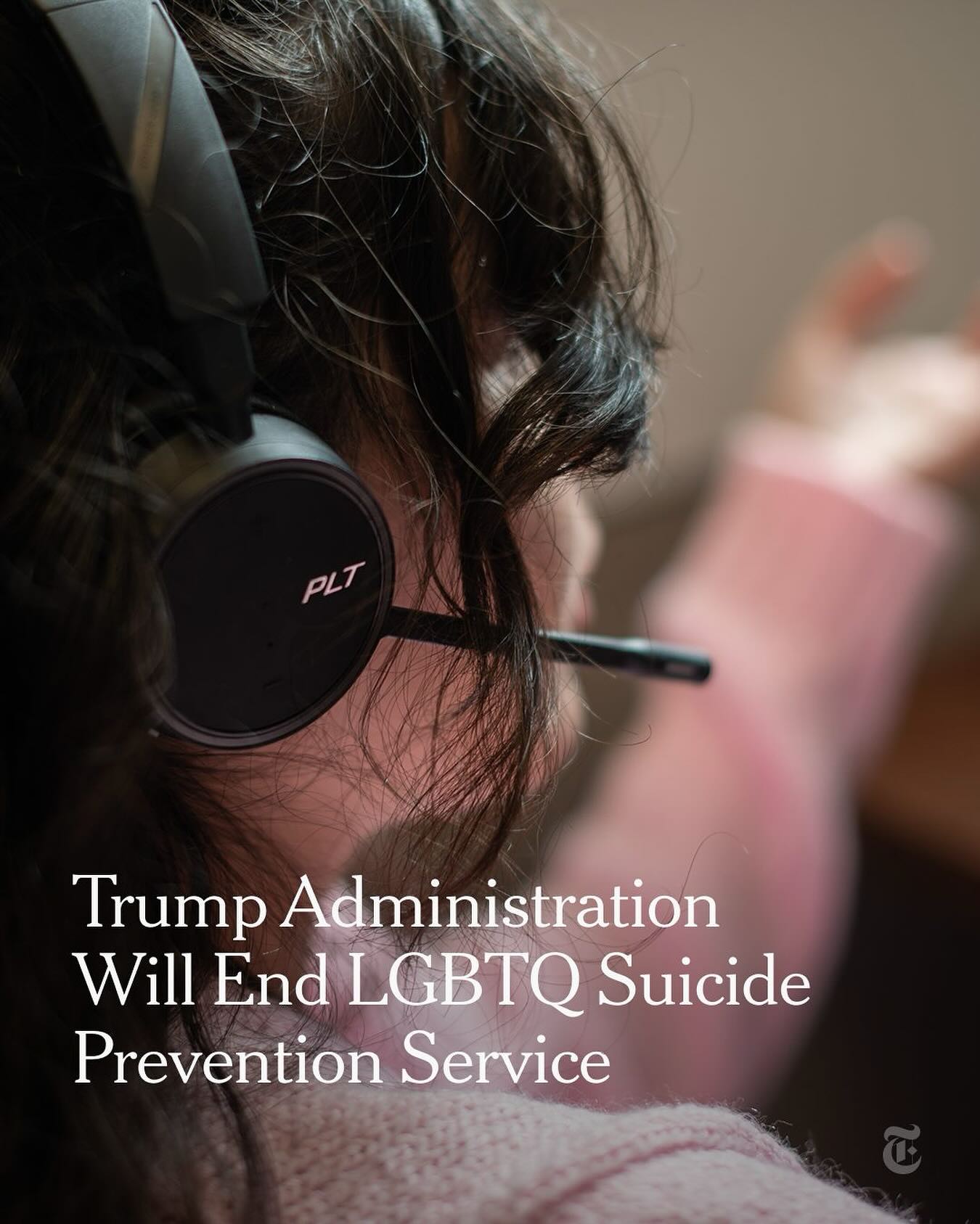 Instagram post by @nyt_well for The New York Times. Caption reads: The Trump administration has instructed the....