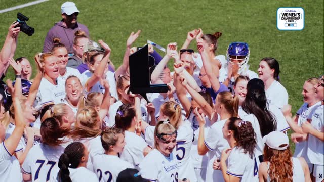 Instagram post by @bigtennetwork for Allstate. Caption reads: [...] #B1GWLax tournament title 🏆 @allstate.