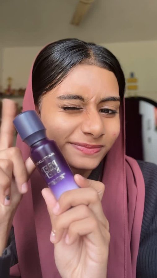 Instagram post by @ponnu_nahla for Mattlook Cosmetics. Caption reads: Comment for link 🔗 #ad @mattlookcosmetic.