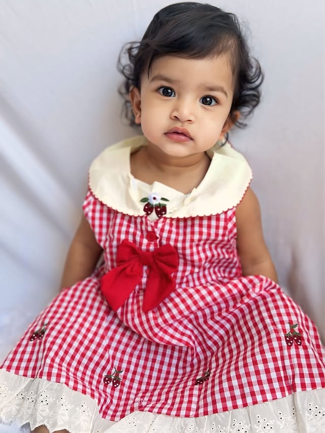 Instagram post by @miaa_baby11 for Hopscotch. Caption reads: Best summer wear collection from @hopscotch.in....