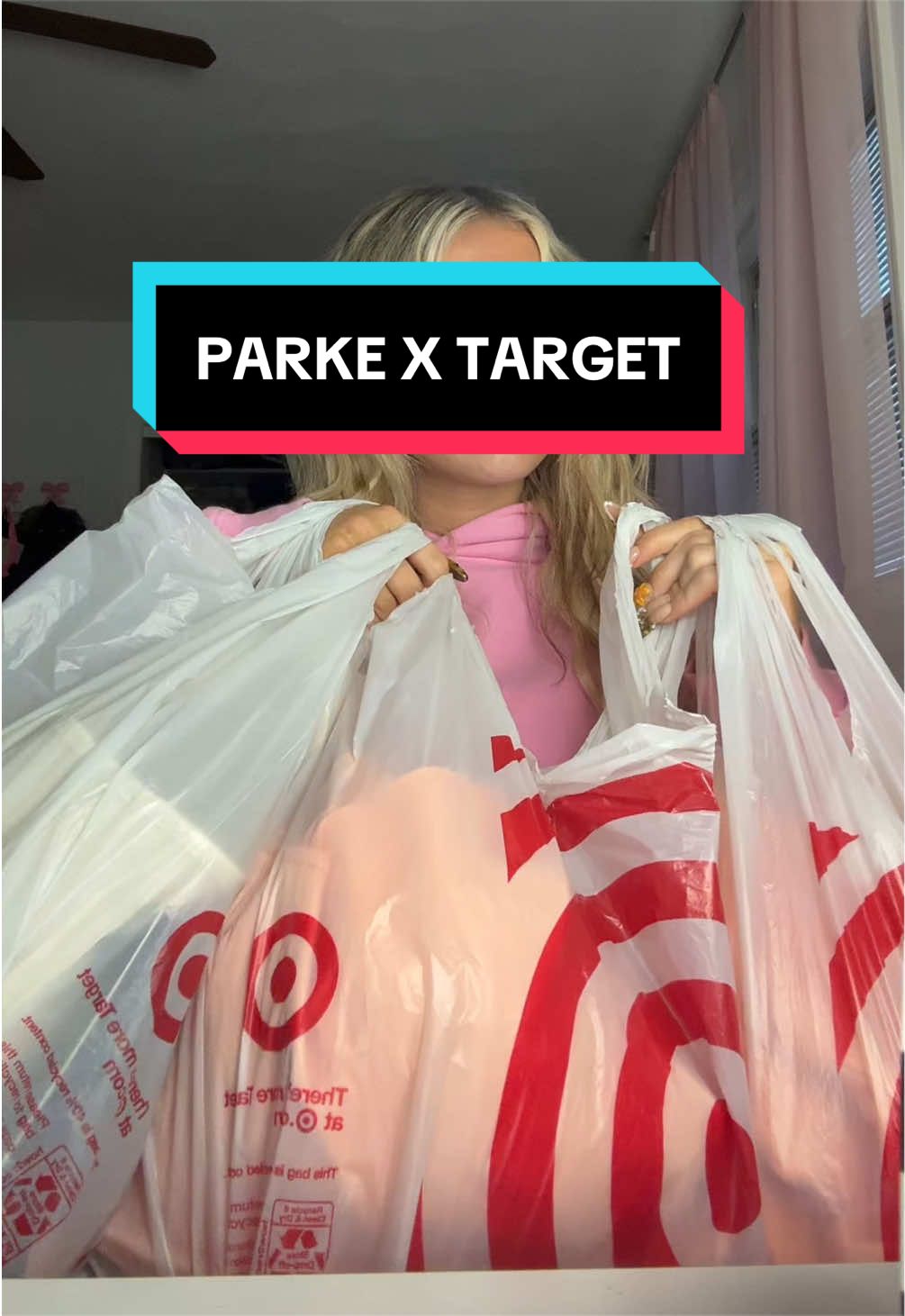 TikTok post by @kenna123456789 for Parke. Caption reads: Parke x Target‼️ #parke #target #parkextarget....