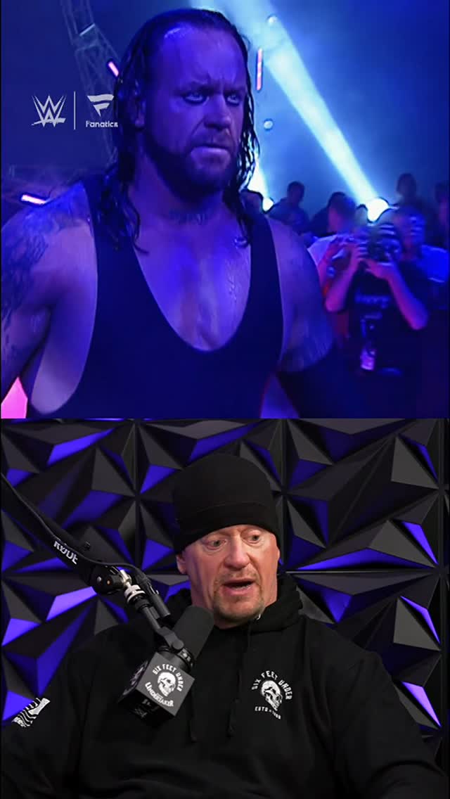 Instagram post by @undertaker for Fanatics. Caption reads: Looked really cool for what it's worth!....