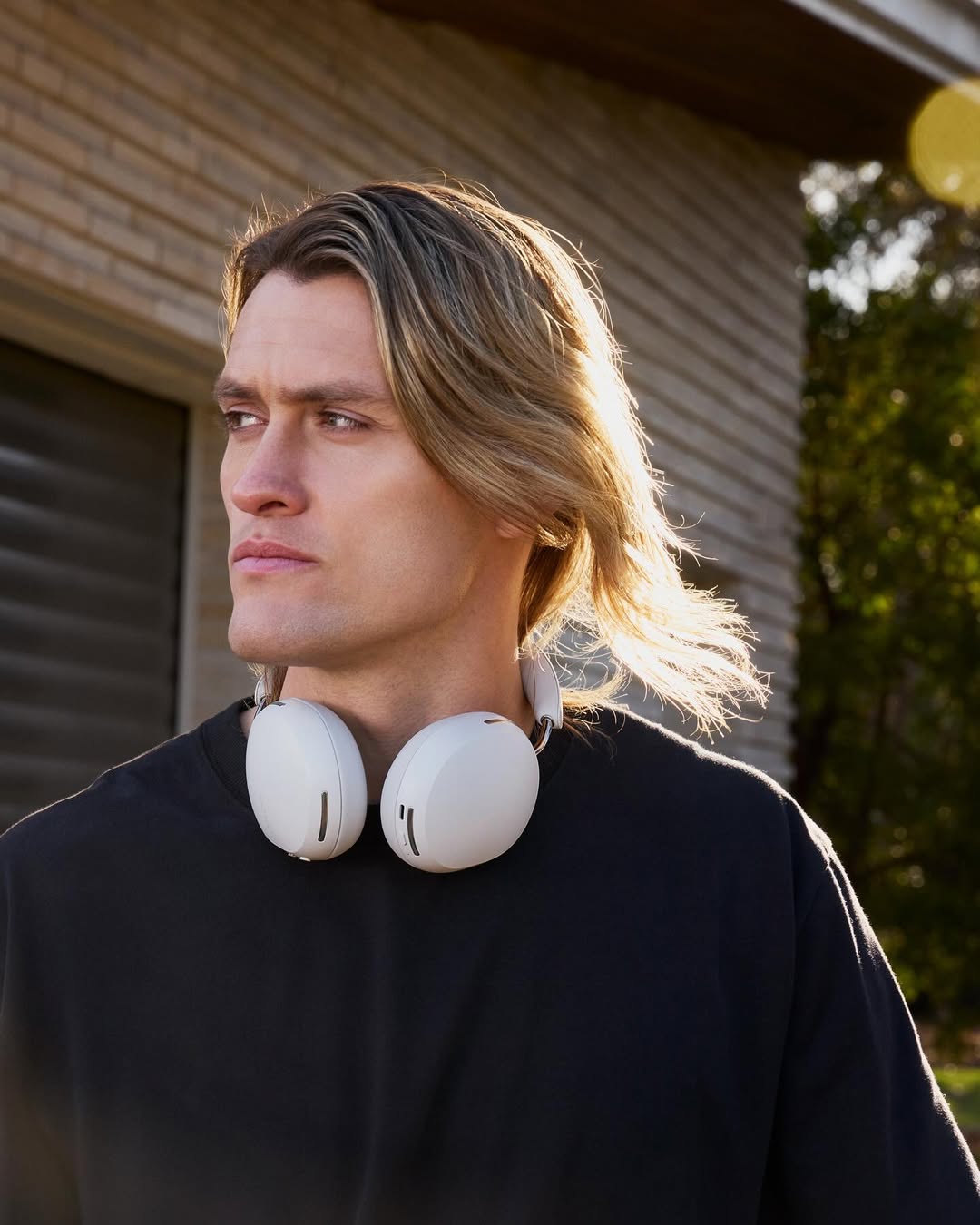 Instagram post by @darcymooore for Sonos. Caption reads: Music is one my biggest passions, so partnering....