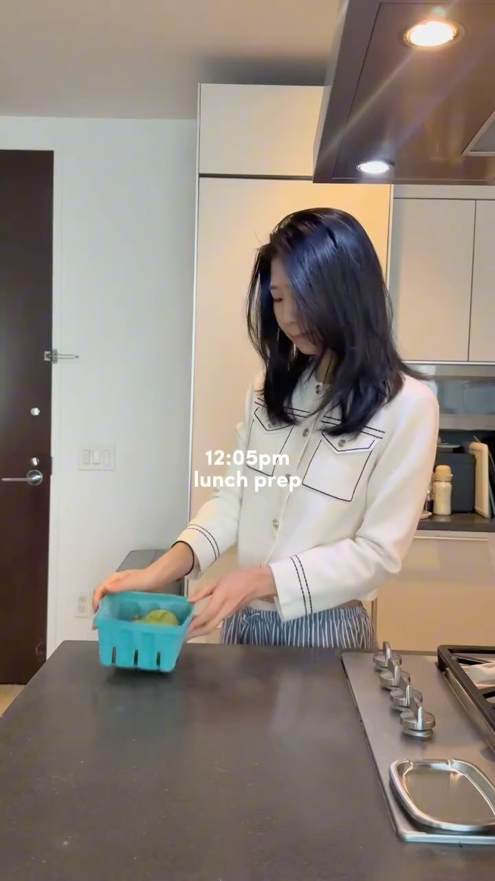 Instagram post by @mini.tiger.zen for Hero Bread. Caption reads: Make lunch with me — working-from-home mom edition....