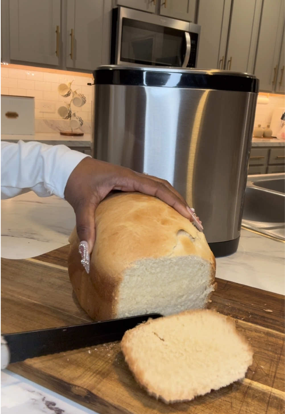 TikTok post by @shereepaull for Kitcheninthebox. Caption reads: [...] is amazing....