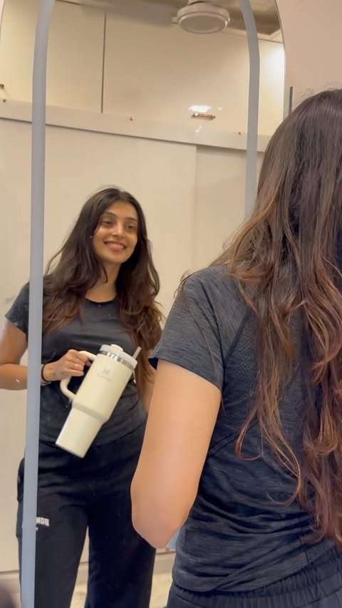 Instagram post by @krishij_ for Lakmé. Caption reads: Time for a walk , but not without @lakmeindia....