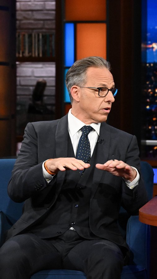 Instagram post by @jaketapper for Atria Books. Caption reads: @jaketapper dissects how the suspension of....