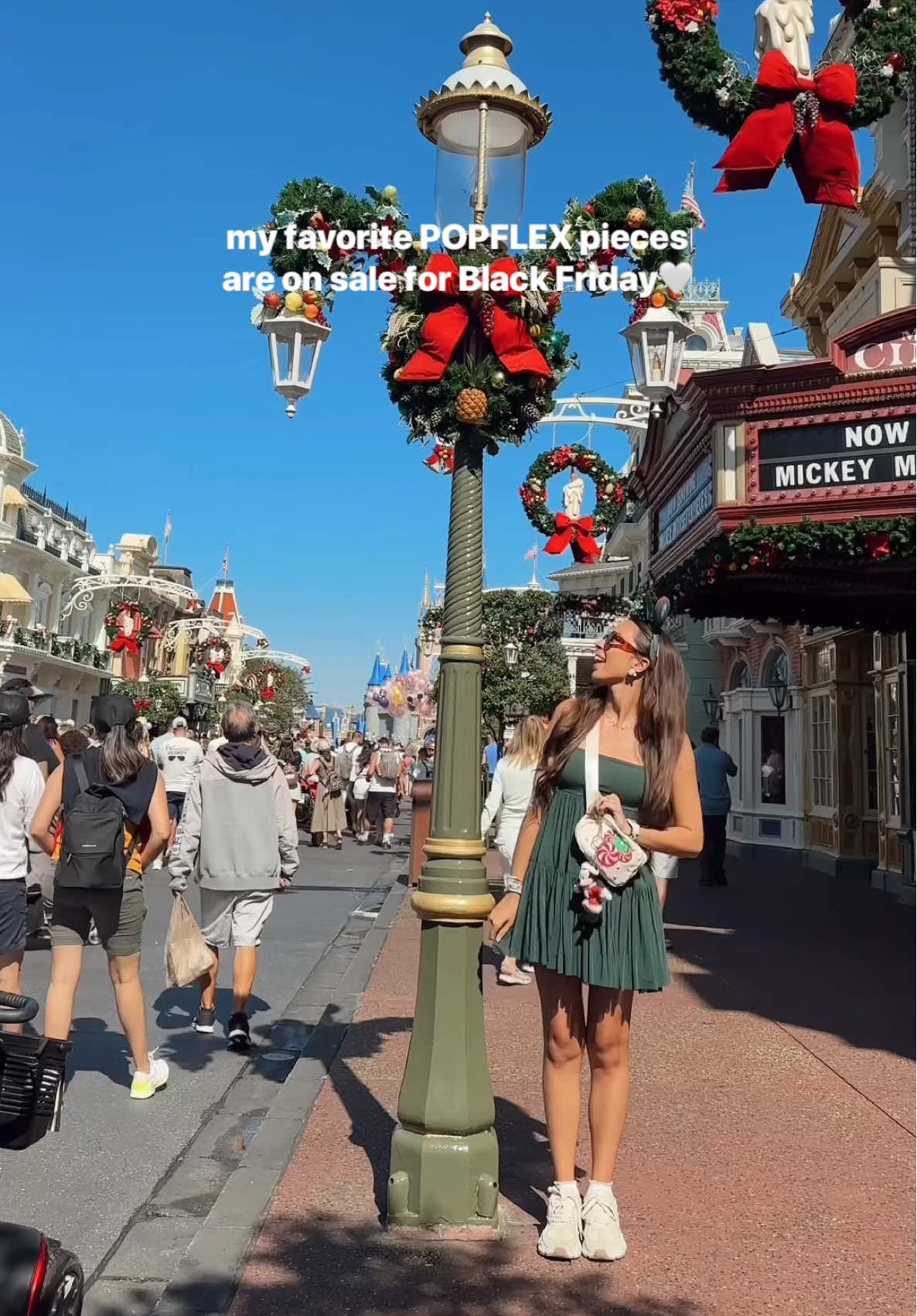 TikTok post by @jordynsleek for POPFLEX Active. Caption reads: My go to park outfit is always @POPFLEX Active....