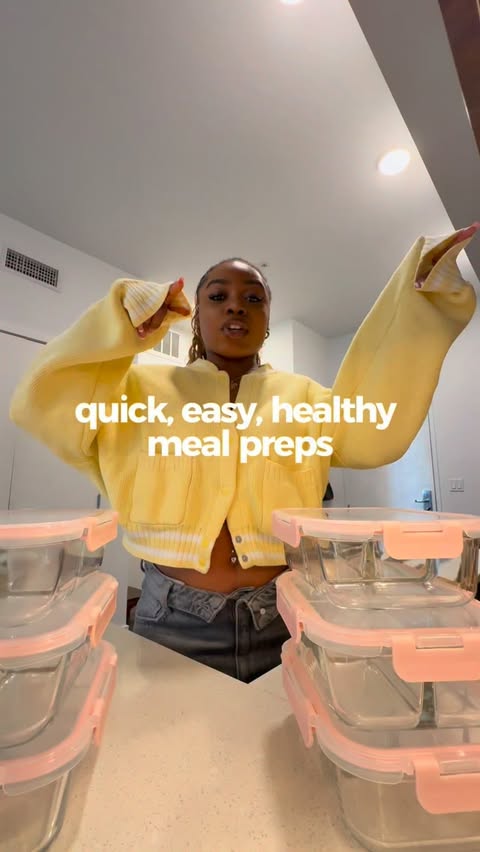 Instagram post by @oreyfit for Amazon Fresh. Caption reads: [...] else is committed to a healthy 2026?!....