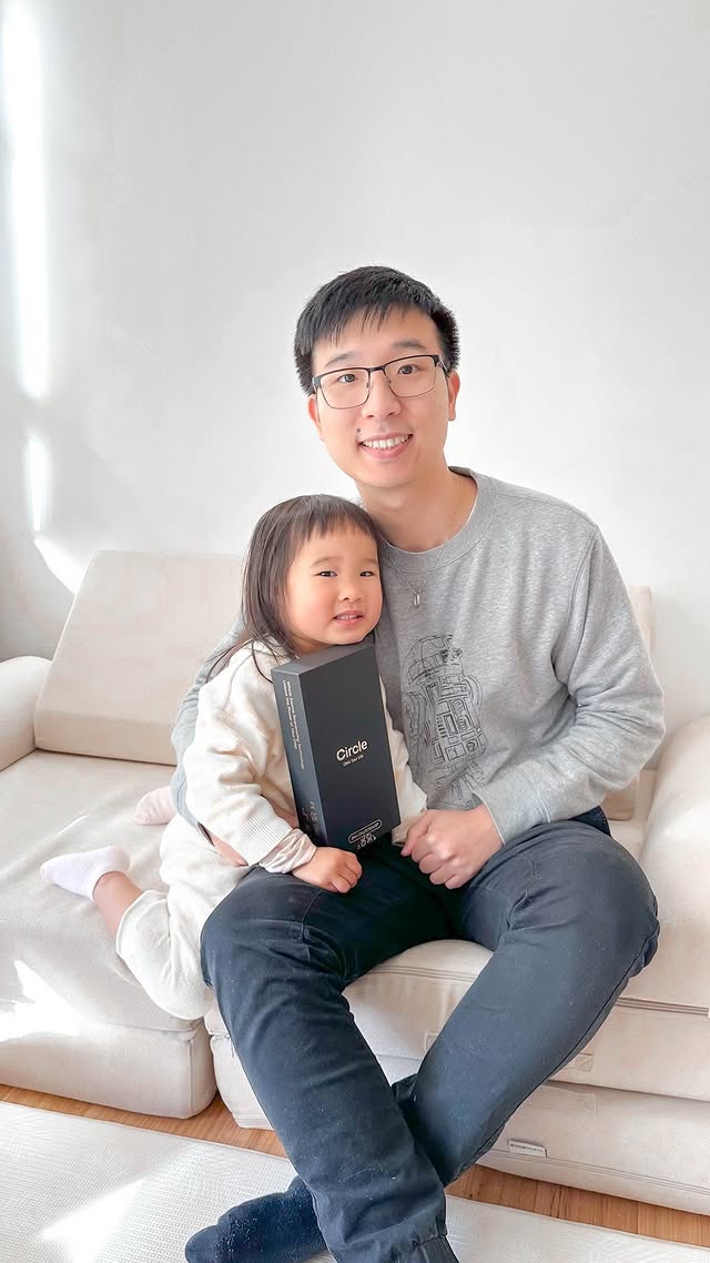 Instagram post by @tiny.little.jade for CircleDNA. Caption reads: [...] the power of personalised health with....