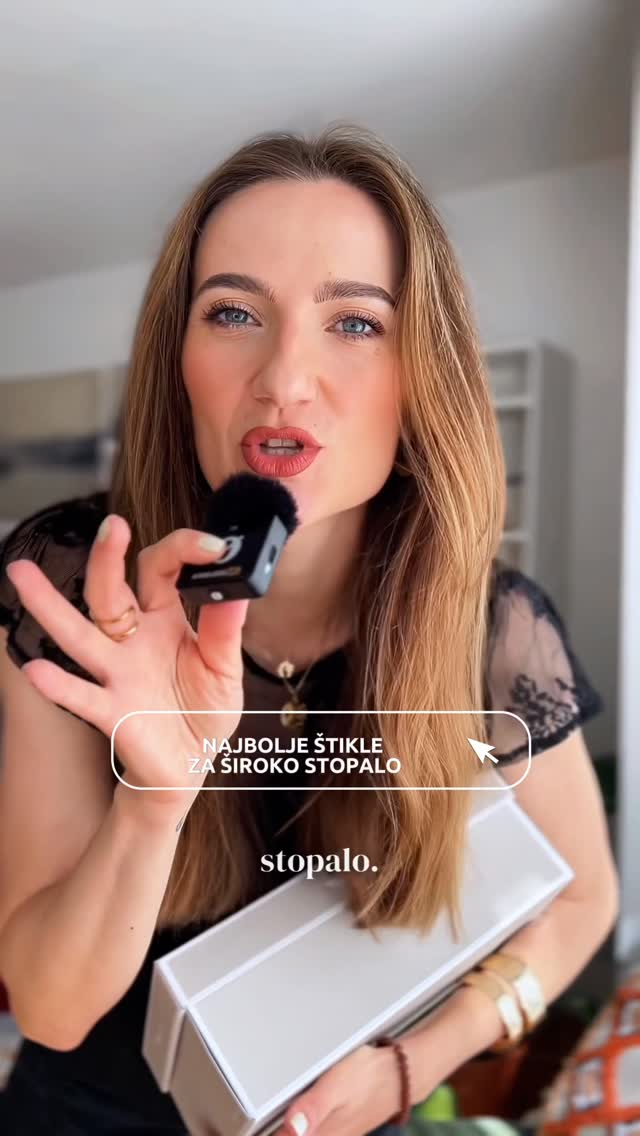 Instagram post by @avissa.cro for Tamaris. Caption reads: Kupila sam si savršene štikle za široko....