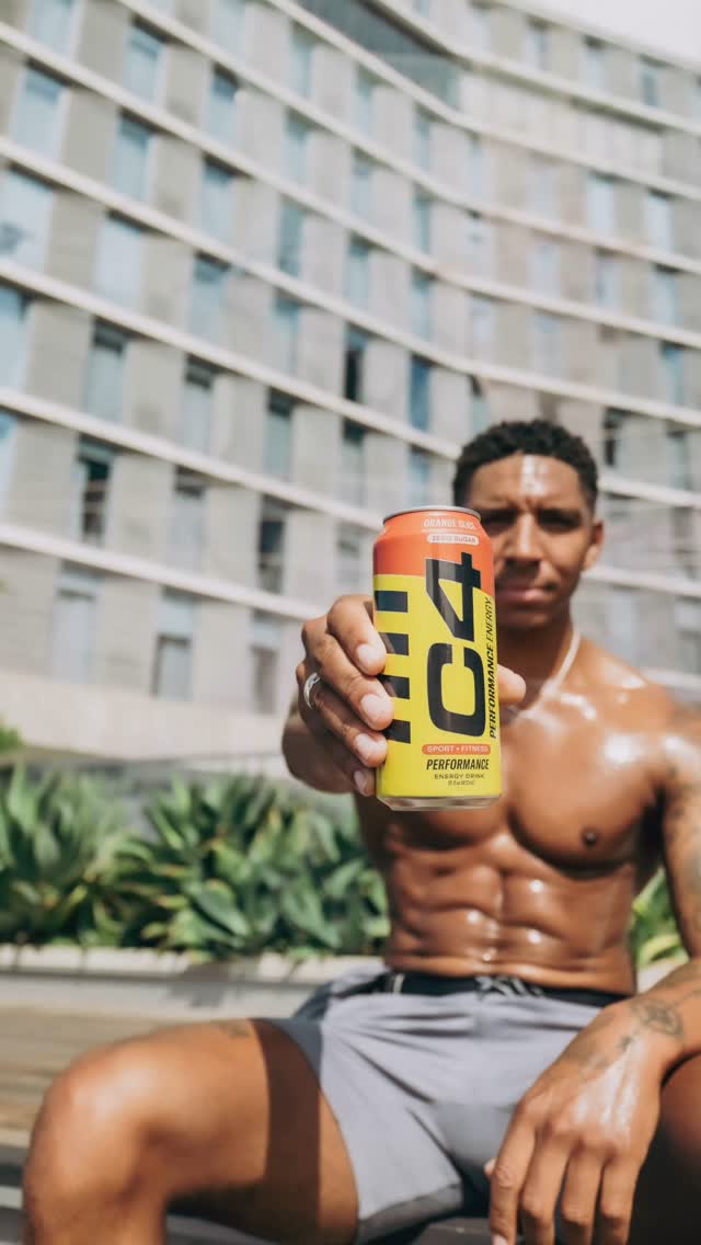 Instagram post by @louischandlerfit for C4 Energy. Caption reads: Staying ready⚡️ @c4energy 

#c4energy....