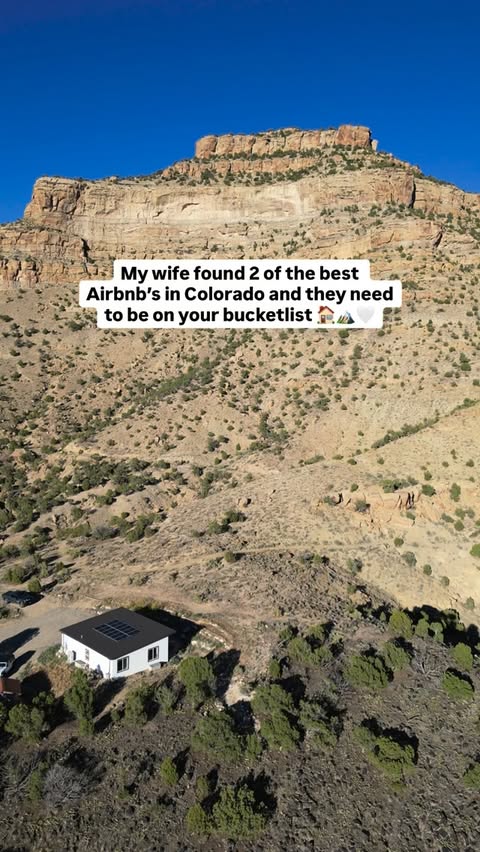 Instagram post by @thisworldtraveled for Airbnb. Caption reads: These are a few of our favorite @airbnb says in....