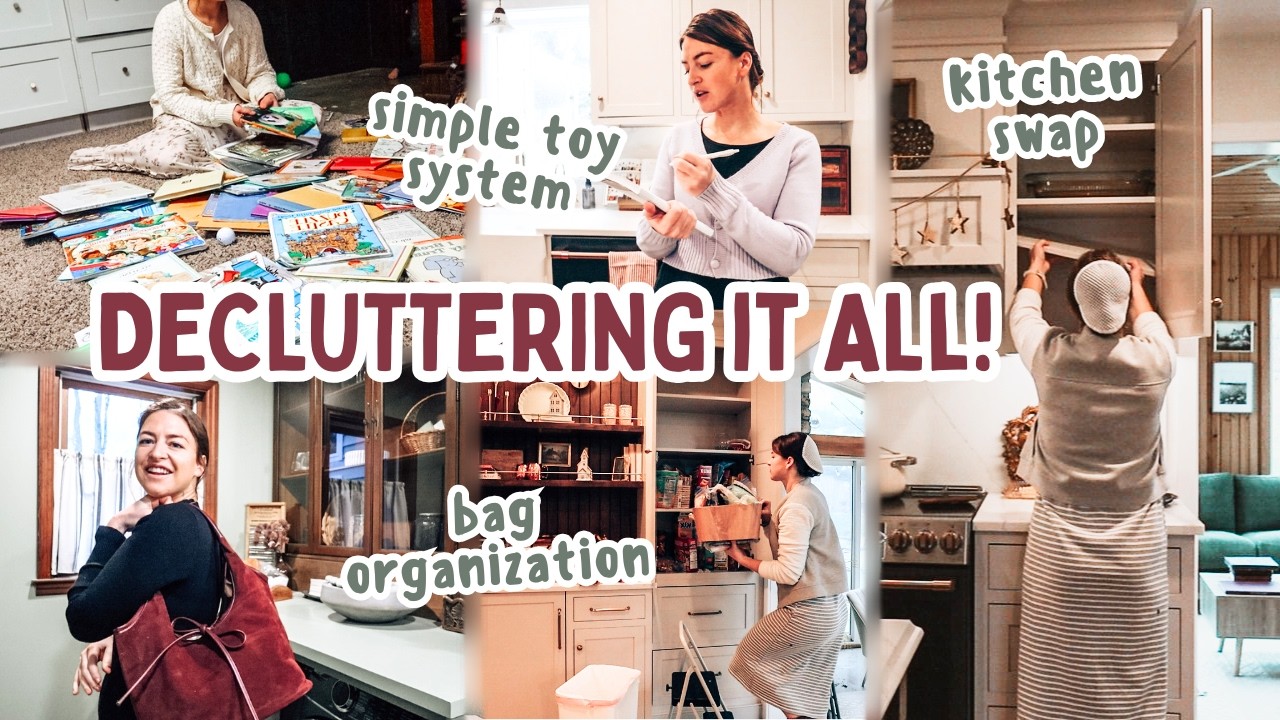 YouTube post by @MeganFoxUnlocked for Ritual. Caption reads: DECLUTTER WITH ME + what I've learned lately about....
