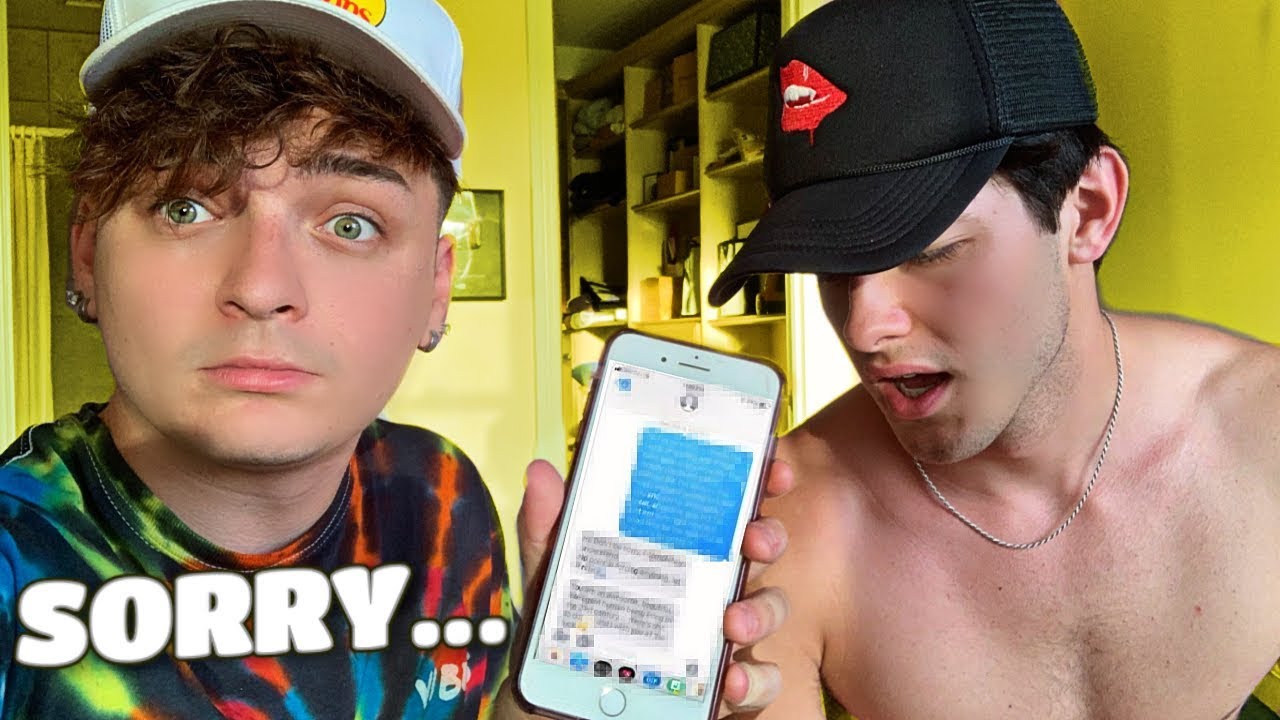 YouTube post by @itsNickBean for YouNow. Caption reads: A Message He Didn't Want To See...