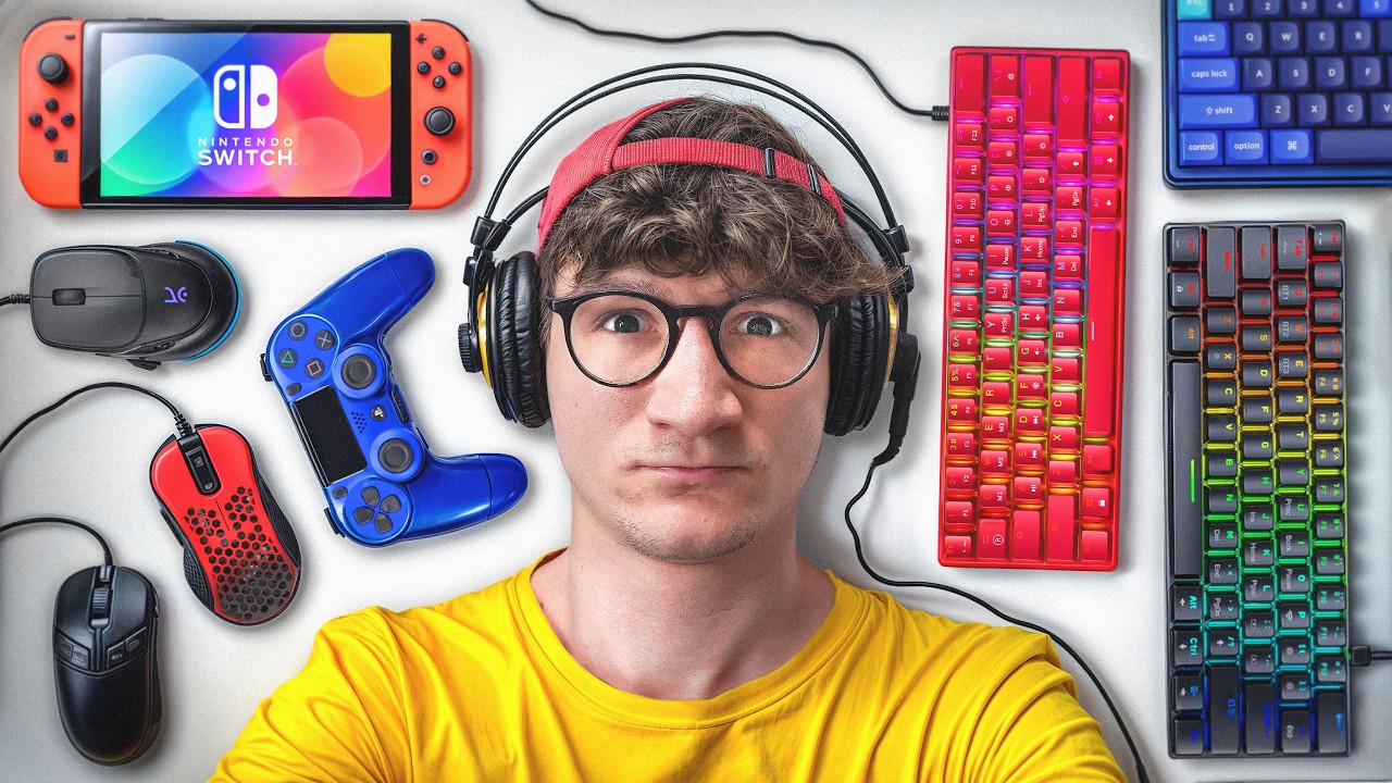 YouTube post by @karolzdeba for Epic Games. Caption reads: Żyłem 100h Jak Profesjonalny Gracz E-Sportowy.