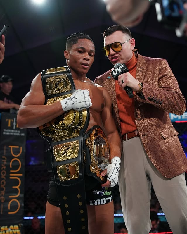 Instagram post by @fightsciencemma for Up Next Fighting. Caption reads: An impressive victory for Elijah, who is now....