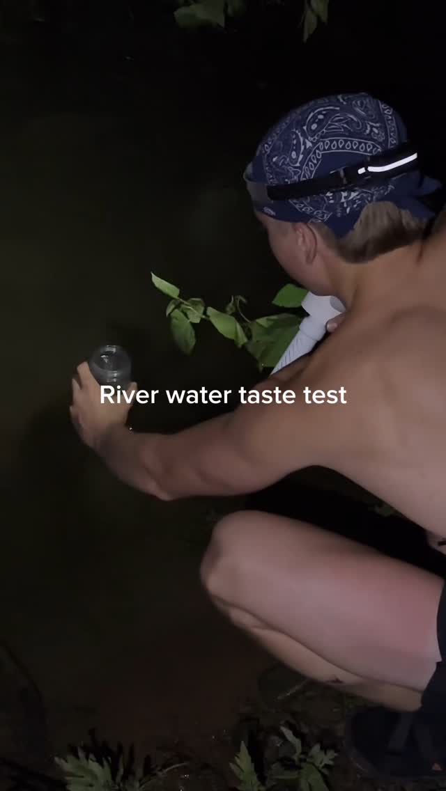 Instagram post by @milsmillr for LifeStraw. Caption reads: [...] water straight from the source…
putting the....