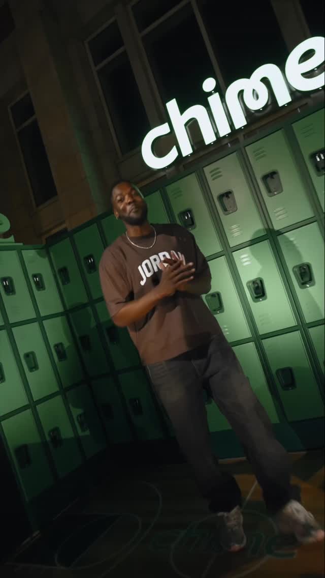 Instagram post by @rdcworld1 for Chime. Caption reads: Big Shoutout to Chime and the Dallas Mavs for....