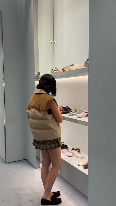 Instagram post by @olivialazuardy for Miu Miu. Caption reads: my top three picks from @miumiu holidays....