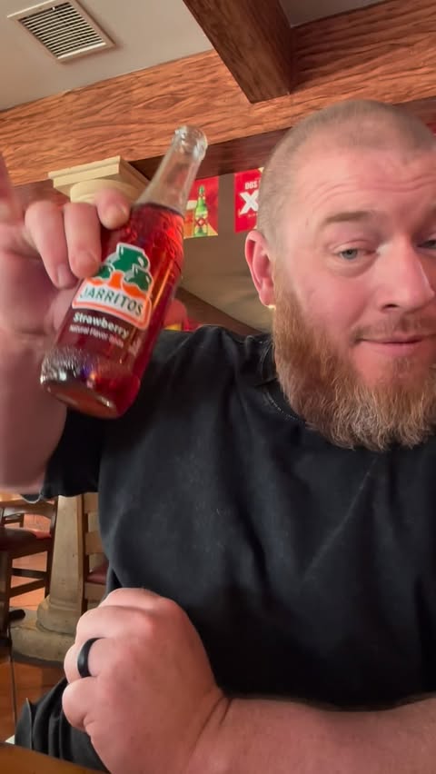Instagram post by @kerrymann81 for Jarritos. Caption reads: [...] AND HOME. #fyp #food #love #sponsored....