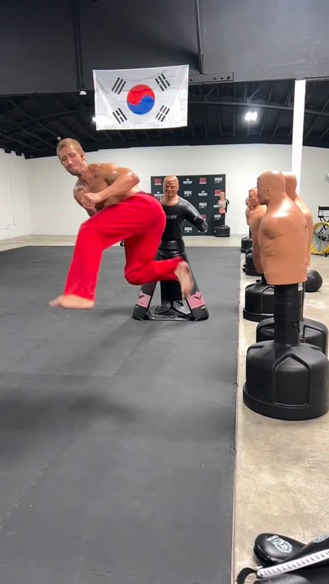 Instagram post by @emiliandefalco for Century Martial Arts. Caption reads: I trained with @centurymartialarts years before....