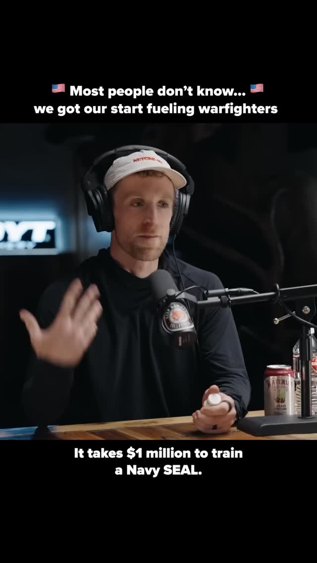 Instagram post by @michaeldbrandt for Ketone-IQ. Caption reads: On this Veteran’s Day we reflect on all of the....