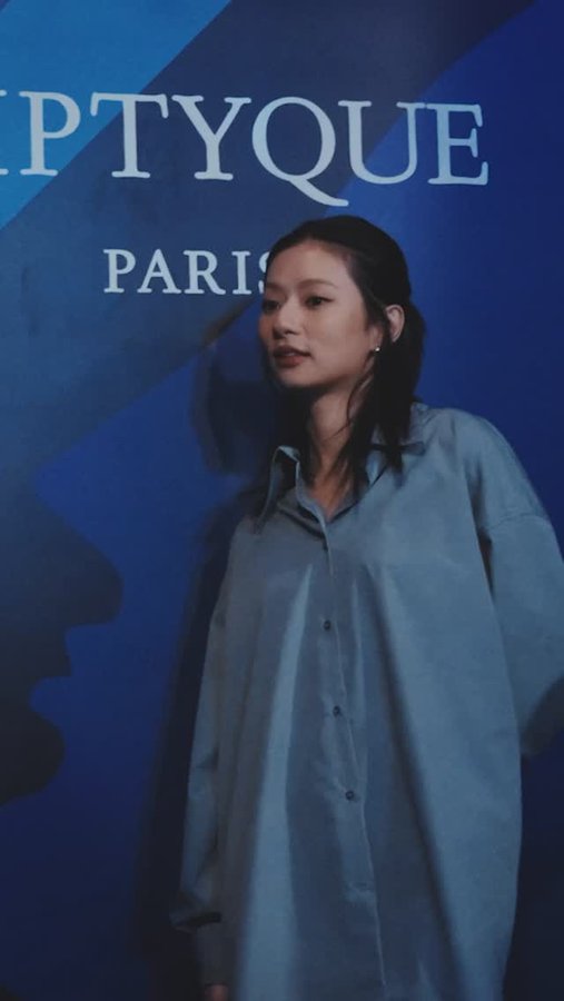 Instagram post by @kayan9896 for Diptyque. Caption reads: Orphéon in the air, jazz in my ears, a cocktail in....