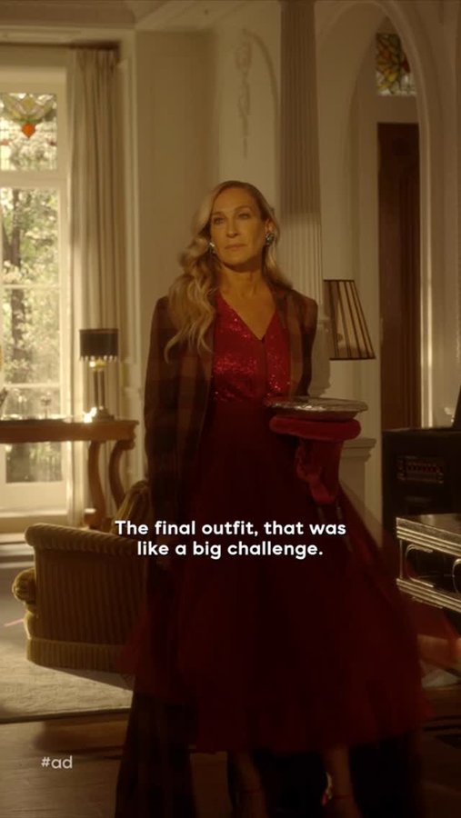 Instagram post by @andjustlikethatcostumes for Genesis USA. Caption reads: It’s not just what they wear—it’s why. Go inside....