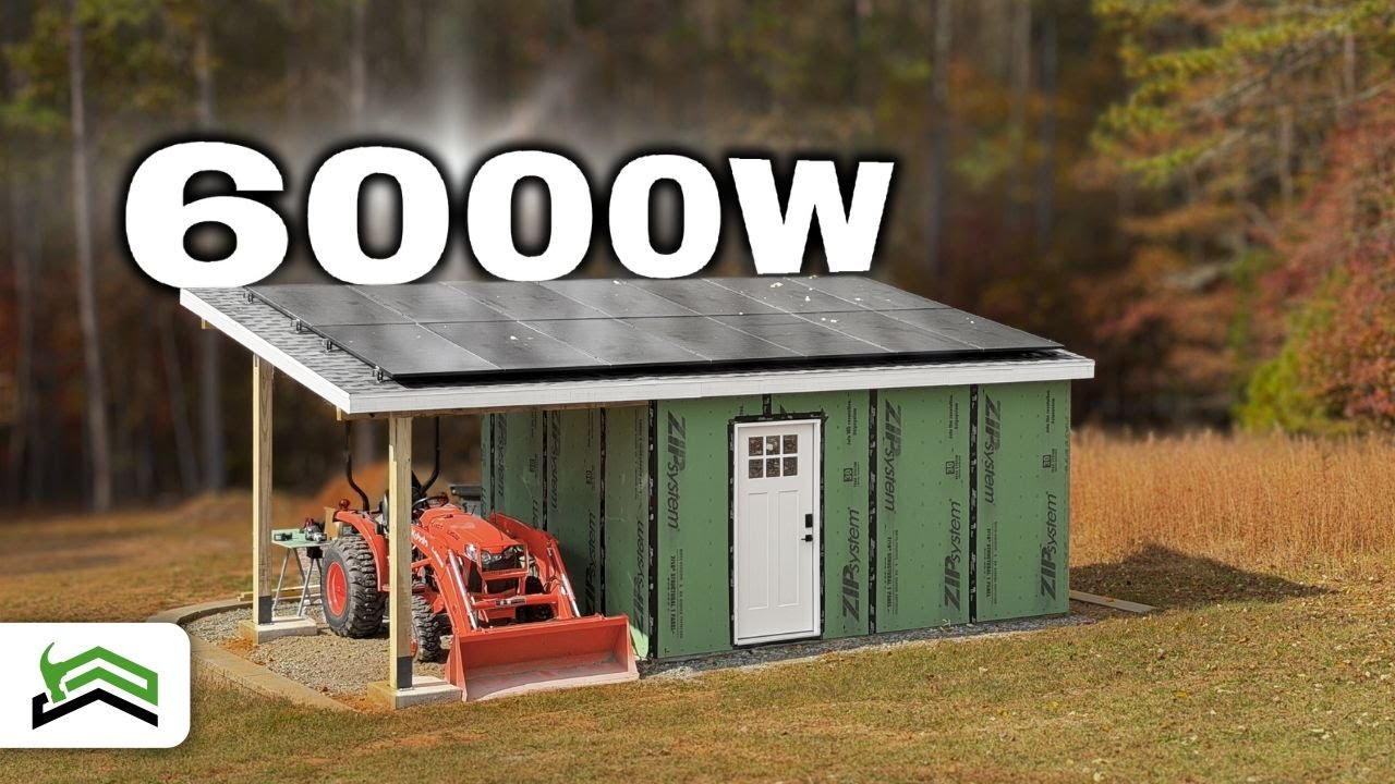 YouTube post by @EverydayHomeRepairs for EcoFlow. Caption reads: I Replaced My Power Company… With My Insane Solar....