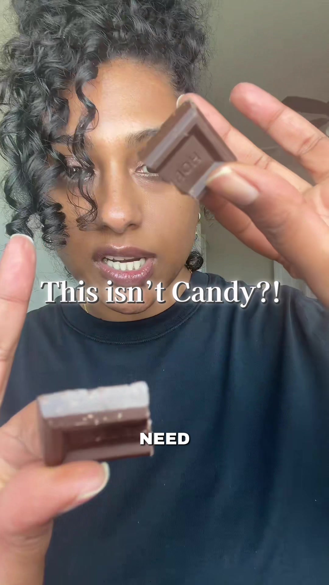 TikTok post by @christy_jacob1 for Hormbles. Caption reads: the salted fudge is my favorite!!! @Hormbles....