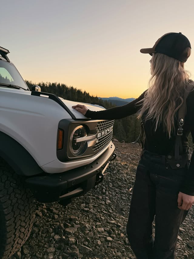 Instagram post by @tree_being for Ford Bronco. Caption reads: #TeamBronco_Ambassador // That’s a wrap on the....