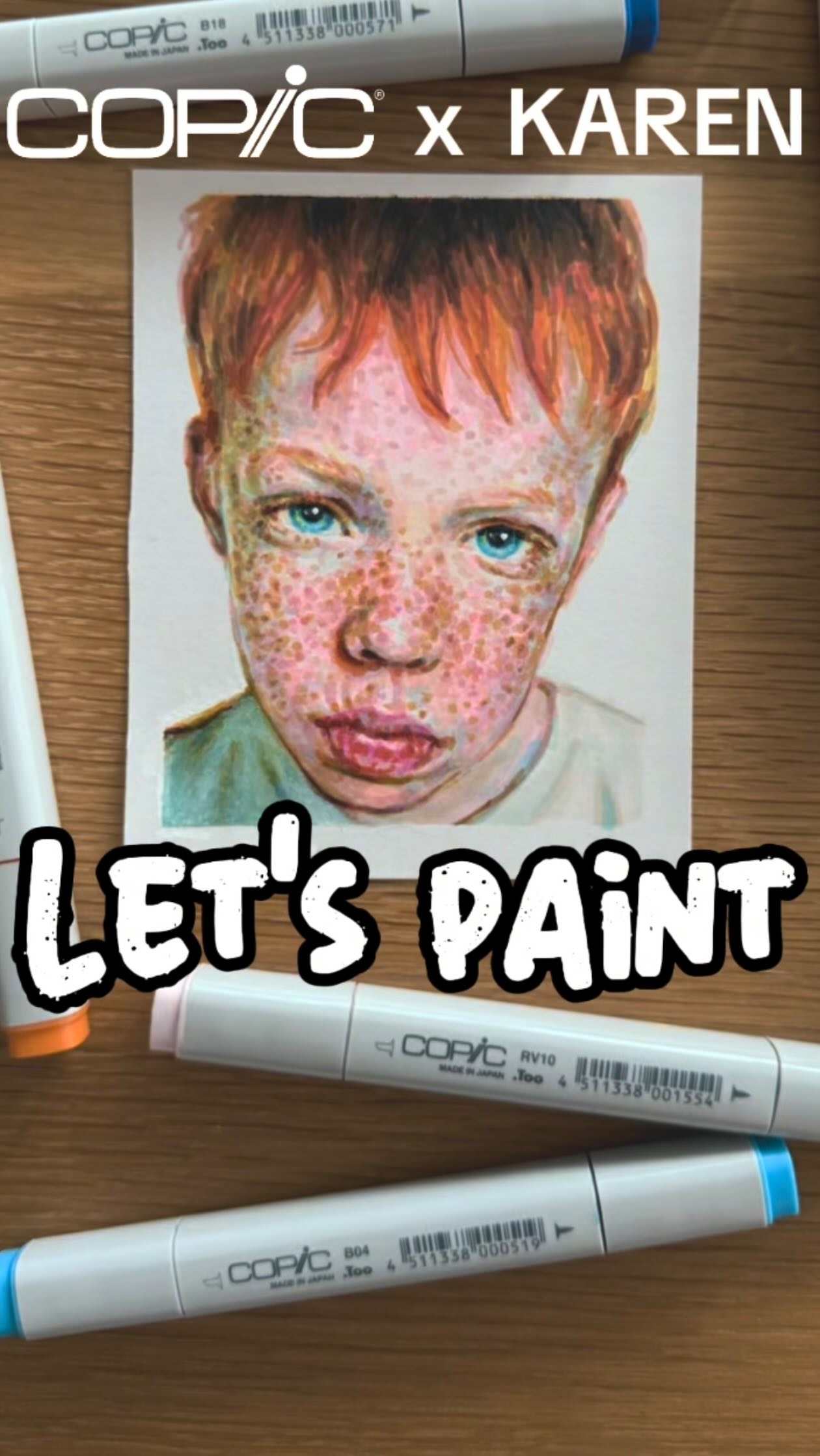 Instagram post by @copic_europe for Copic. Caption reads: [...] markers? Let’s trade techniques below!....