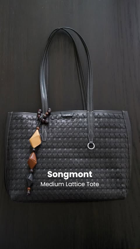 Instagram post by @timdessaint for Songmont. Caption reads: [...] of leading Chinese luxury brand Songmont.....