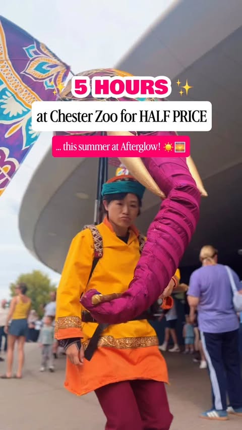 Instagram post by @thelittledays__ for Chester Zoo. Caption reads: [...] day out just got EVEN BETTER! 🤩 Chester Zoo....