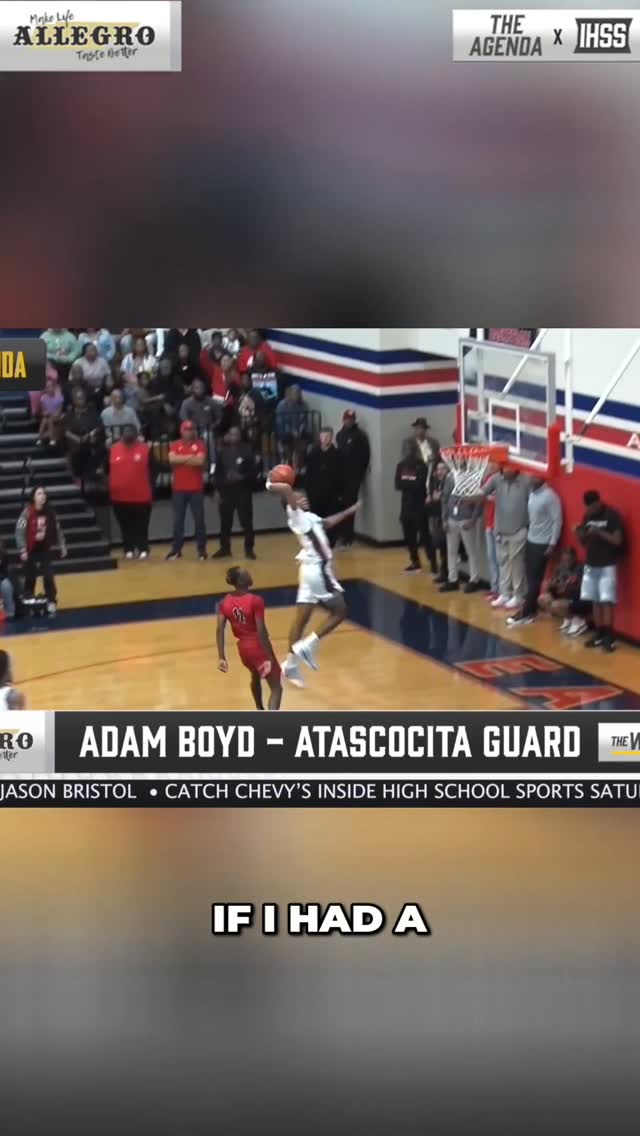 Instagram post by @ihsshouston for Allegro Marinade. Caption reads: [...] Cantave and Adam Boyd. Presented by....