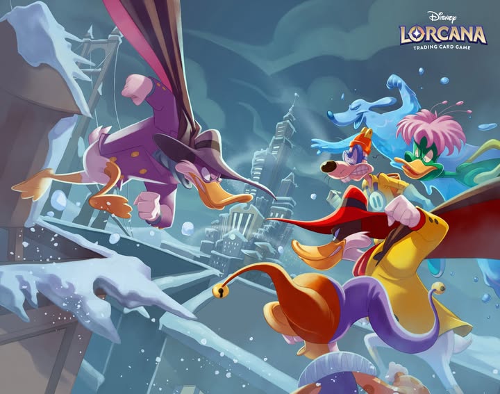 Instagram post by @french_carlomagno for Ravensburger. Caption reads: [...] Hope you like it! @disneylorcana....