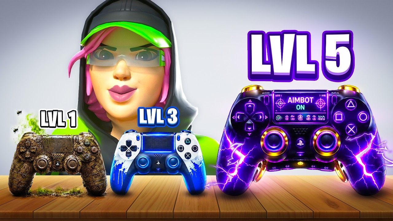 YouTube post by @RUBIX for SCUF. Caption reads: 🟢 RZ GAMING ►: 🟠 SCUF Gaming ► (5% off with....