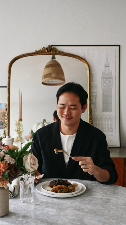 Instagram post by @didieryhc for CookUnity. Caption reads: Living in the city is fast paced and sometimes it....