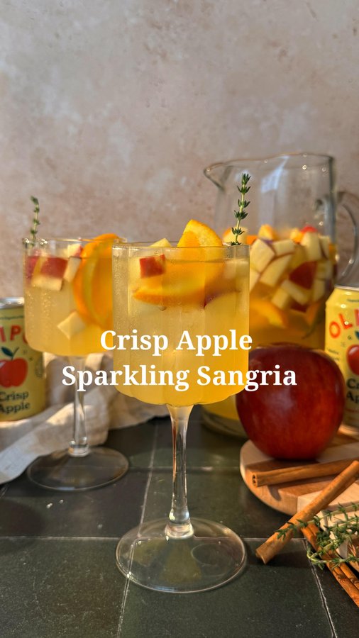 Instagram post by @bevsbybeverly for OLIPOP. Caption reads: Whether it’s Friendsgiving, family dinner, or just....