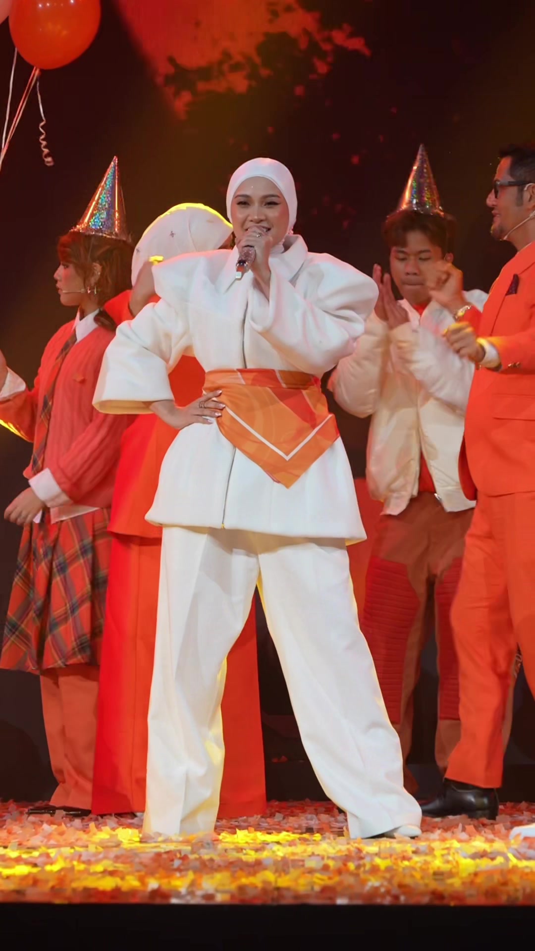 TikTok post by @nabila.razalii for Shopee. Caption reads: Thank you @Shopee Malaysia for having me. 💜....