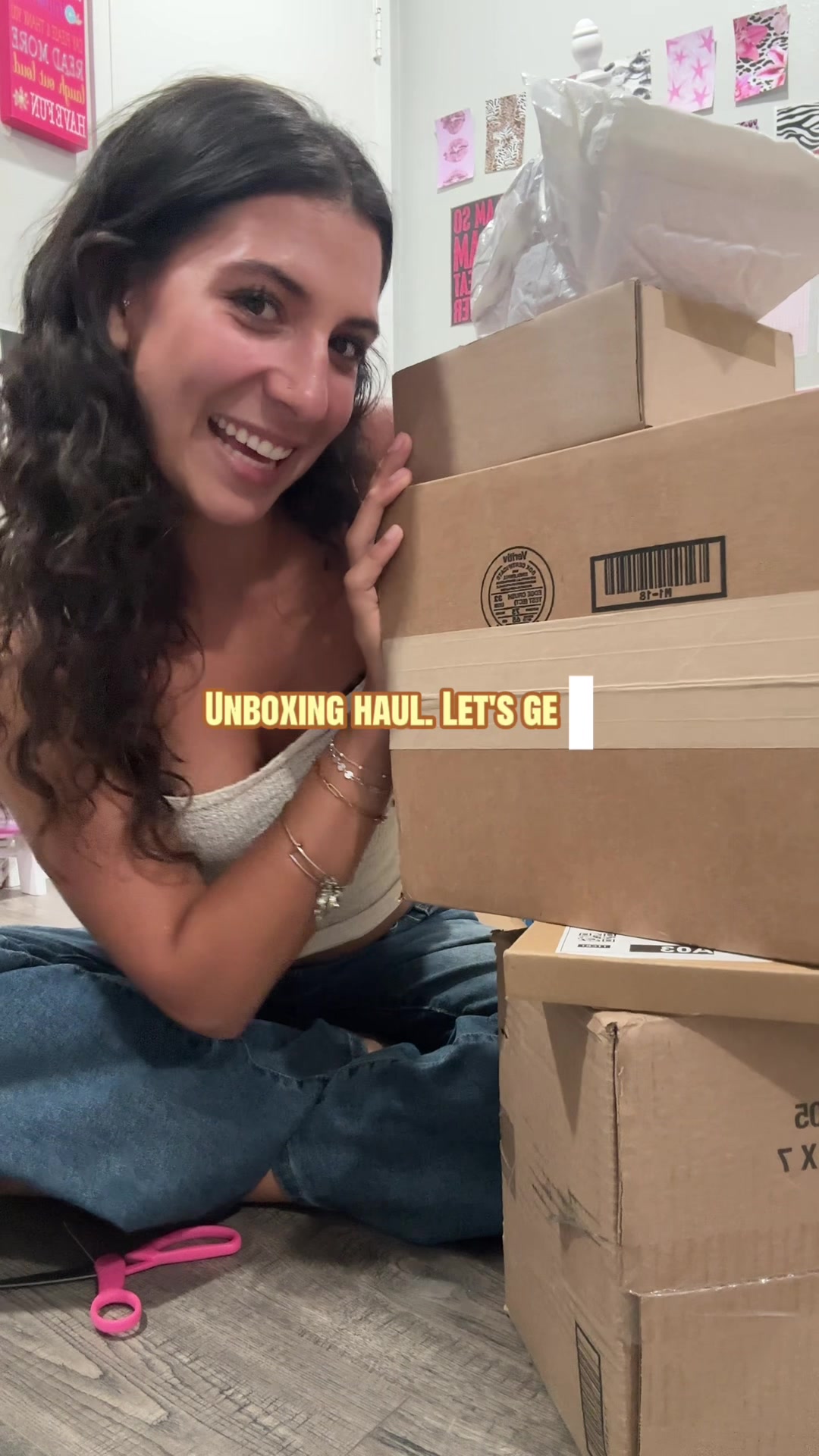 TikTok post by @ameliabedeliaa for dontworry snacks. Caption reads: @dontworry snacks @HERA @GURU Organic Energy [...].