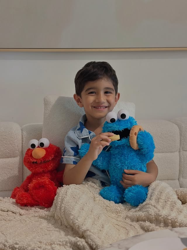 Instagram post by @liveabouts for Just Play. Caption reads: AD |  Happy National Cookie Day from two of the....