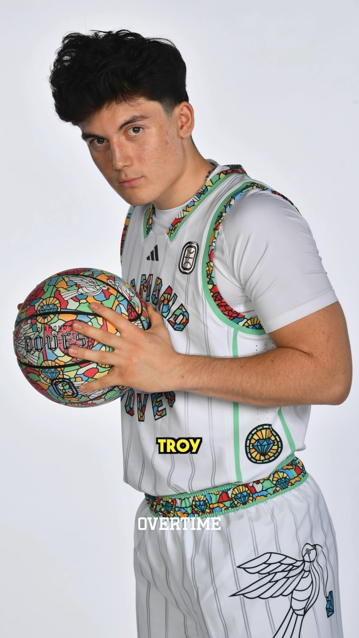 Instagram post by @diamonddoves for National Guard. Caption reads: [...] to make a statement in Atlanta 😈....