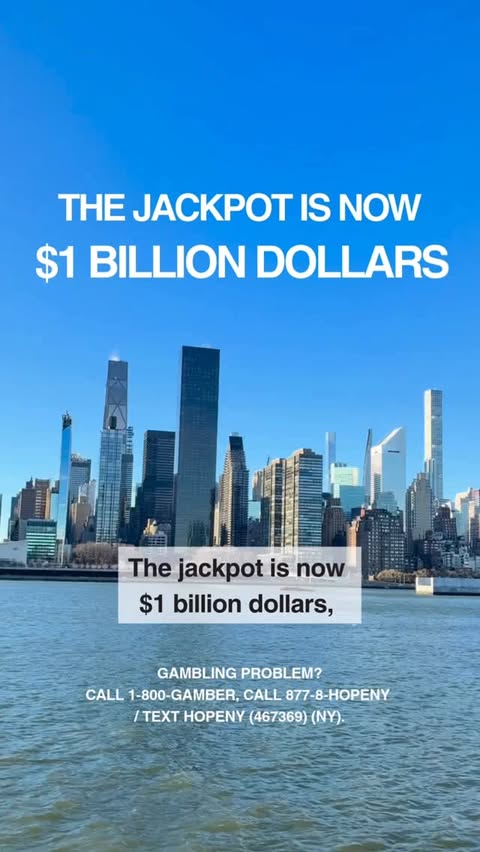 Instagram post by @whatisnewyork for Jackpocket. Caption reads: [...] and you can get a FREE ticket using....