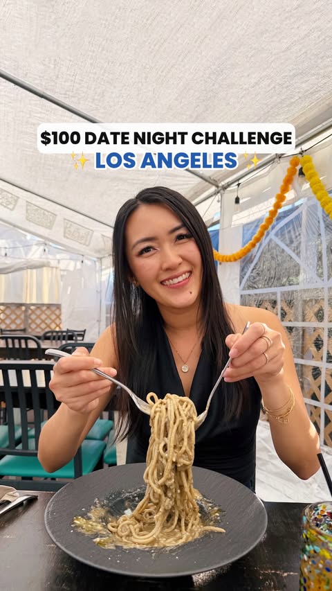 Instagram post by @celinelinarte for Chase. Caption reads: #ChasePartner I did the $100 date night [...].