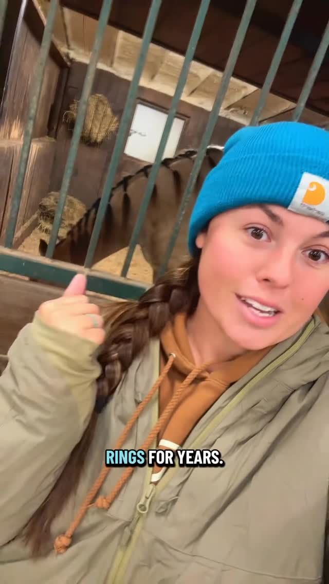 Instagram post by @katievanslyke for Groove Life. Caption reads: [...] out my NEW “Saddle & Sky” ring with....