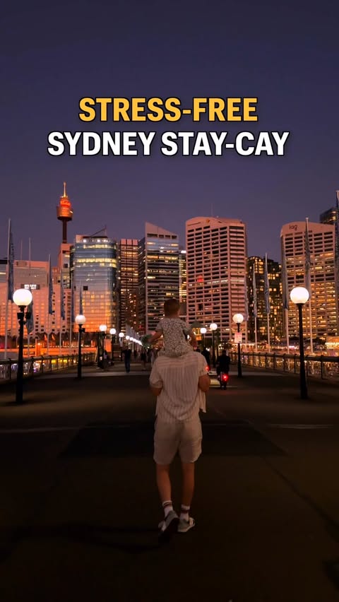 Instagram post by @hyattregencysydney for Hyatt. Caption reads: Sydney staycay at @hyattregency ✨ We just spent....